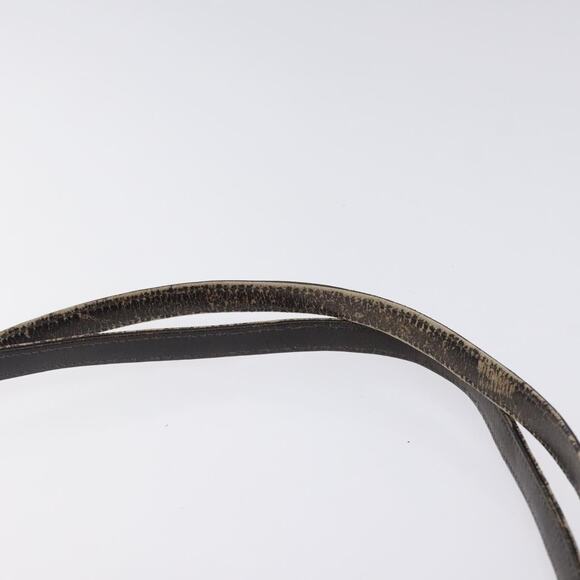 DIOR Trotter Canvas Shoulder Bag Brown Gold - Picture 8 of 12